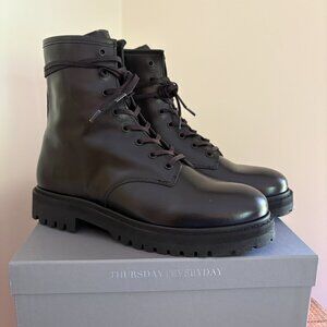 Thursday Boot Co. Combat boot in black, Size 9 US (new in box)